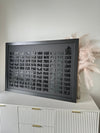 3D 99 Names of Allah - Framed - Luxe Decor by Lisa