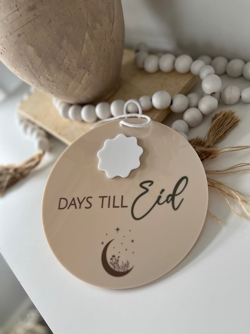 Days till Eid Circle Style 1