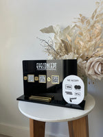 5 in 1 - Rectangle 3 QR codes, Logo, Card Holder and Oval - Luxe Decor by Lisa