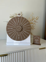 Spin the wheel - Blank or Custom Style - Large Size