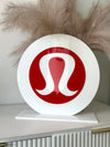 Round Freestanding Business Logo Signage