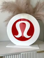 Round Freestanding Business Logo Signage