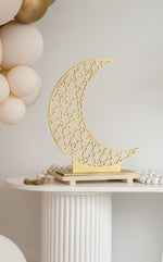 Crescent Moon + Star Freestanding Style 2