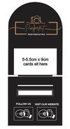 Arched Logo, Business Card Holder + 2 NFC - Luxe Decor by Lisa