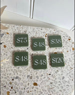 Custom Pricing Squares - Small - Luxe Decor by Lisa