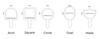 Handheld Custom Name/Logo Mirrors - Various Shapes 3D Logos - Luxe Decor by Lisa