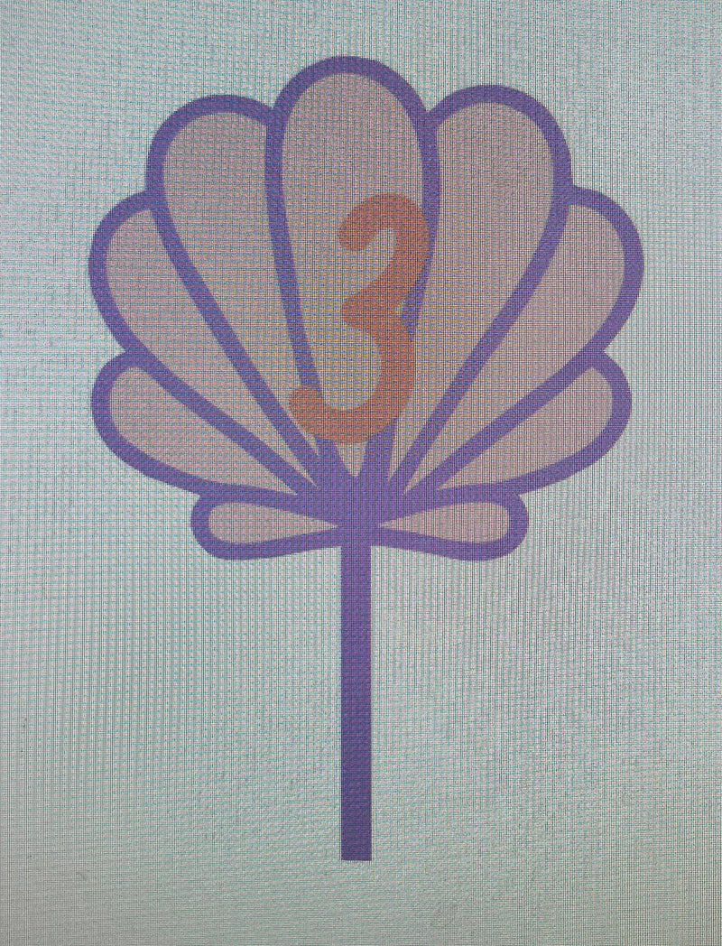 Shell Mermaid Theme Cake Topper - Age – Luxe Decor by Lisa