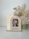 Father’s Day Photo Frame - Semi + Arched Freestanding Sign