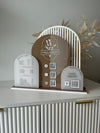 Modern Arches, Logo, 3 QR’s + Pricelist Style 1 - Luxe Decor by Lisa