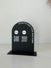 Realty Arch Acrylic Sign, Sale or Rent + Card Holder - Luxe Decor by Lisa
