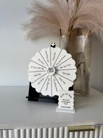 Scalloped Spin the wheel - Blank or Custom Style (small) - Luxe Decor by Lisa