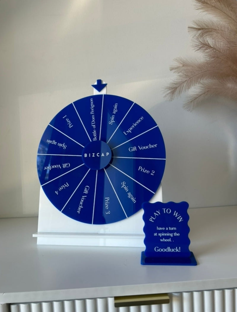 Spin the wheel - Blank or Custom Style - Medium Size - Luxe Decor by Lisa