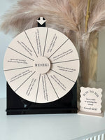 Spin the wheel - Blank or Custom Style - Medium Size - Luxe Decor by Lisa