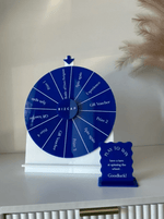 Spin the wheel - Blank or Custom Style - Medium Size - Luxe Decor by Lisa