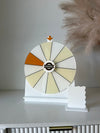 Spin the wheel - Blank or Custom Style - Medium Size (CUSTOM LOGO COLOURS) - Luxe Decor by Lisa
