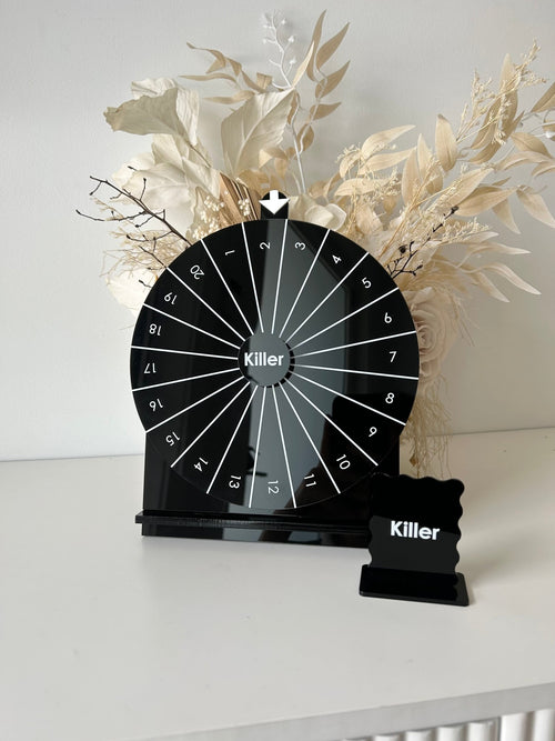 Spin the wheel - Blank or Custom Style - Small Size (20 Options) - Luxe Decor by Lisa