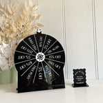 Spin the wheel - Blank or Custom Style - Small Size - Luxe Decor by Lisa