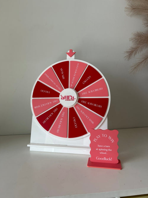 Spin the wheel - Custom Style - Medium Size, Double Coloured (12 spots) - Luxe Decor by Lisa
