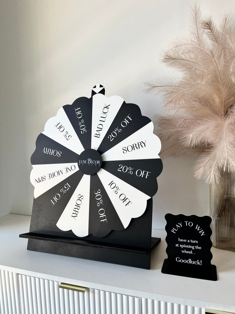 Spin the wheel - Large Size, Multi Coloured - Luxe Decor by Lisa