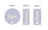 Stanley Cup Accessory - Custom Name - Luxe Decor by Lisa