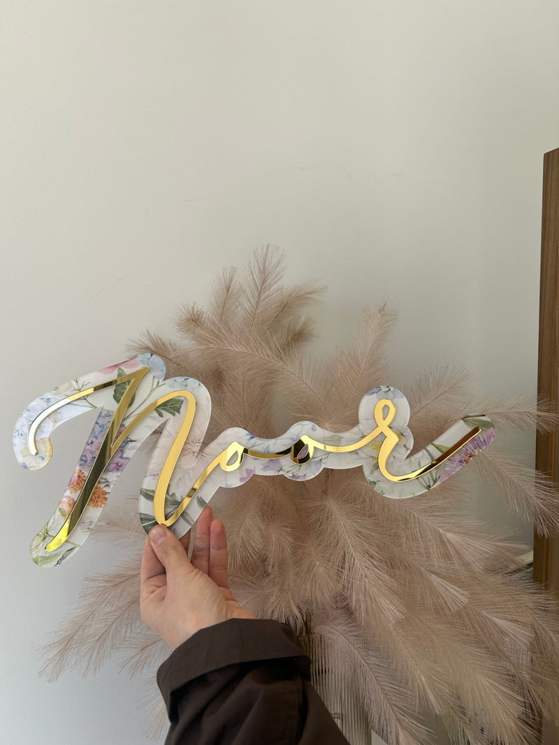 UV Printed Name Signs - Luxe Decor by Lisa
