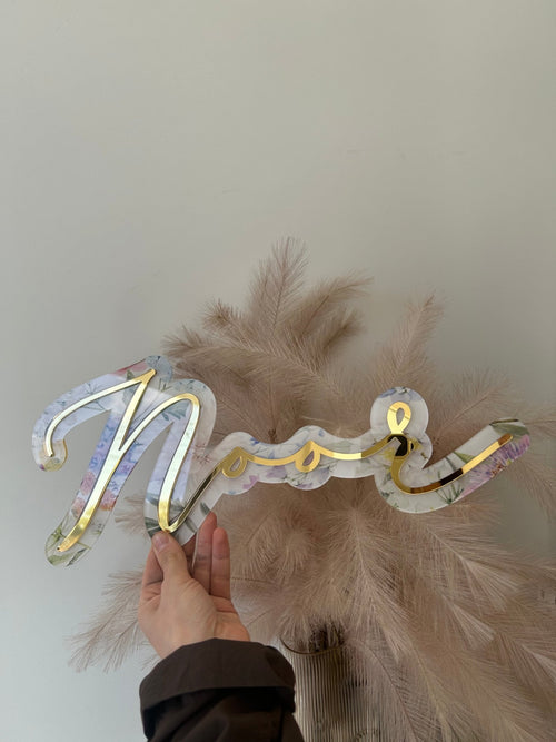 UV Printed Name Signs - Luxe Decor by Lisa