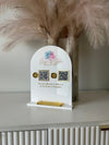Wall Logo, 2 QR’s and Card Holder Arch - Luxe Decor by Lisa