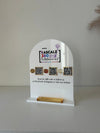 Wall Logo, 3 QR’s and Card Holder Arch - Luxe Decor by Lisa
