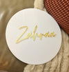 3D Acrylic Custom Round Signage - Luxe Decor by Lisa