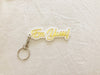 3D Acrylic Name Keyrings - Luxe Decor by Lisa