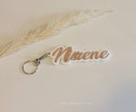 3D Acrylic Name Keyrings - Luxe Decor by Lisa
