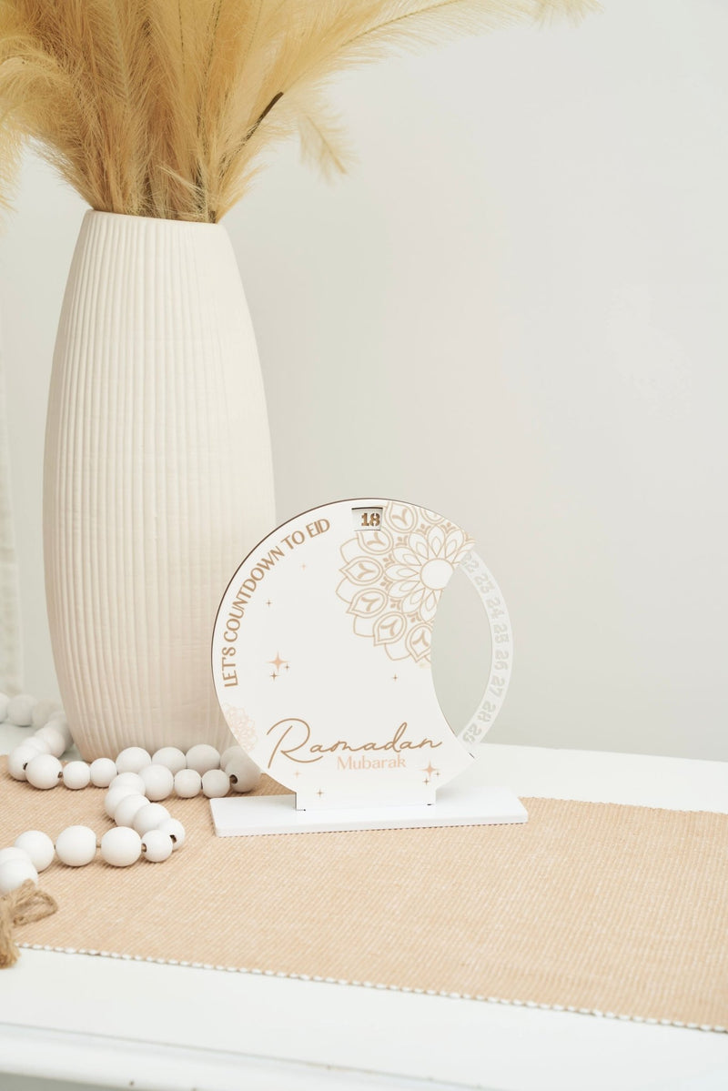 3D Days Till Eid Style 1 - 2023 Version - Luxe Decor by Lisa