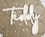 3D Kids Name Signs - Plywood - Luxe Decor by Lisa