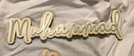 3D Kids Name Signs - Plywood - Luxe Decor by Lisa