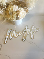 3D Layered Acrylic Names + Words - Luxe Decor by Lisa