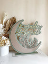 3D Ramadan Crescent Freestanding Style 1 - Luxe Decor by Lisa