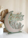 3D Ramadan Crescent Freestanding Style 1 - Luxe Decor by Lisa
