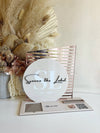 4 in 1 Modern Logo, QR, Cards and Square Dock Sign - Luxe Decor by Lisa