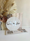 4 in 1 Modern Logo, QR, Cards and Square Dock Sign - Luxe Decor by Lisa