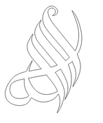 Allah Calligraphy Style 8 - Luxe Decor by Lisa