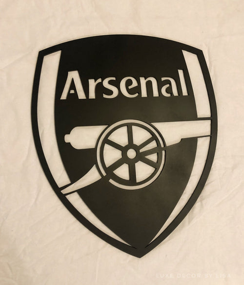 Arsenal Sports Team Logo - Luxe Decor by Lisa