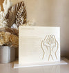 Ayat Al Kursi Prayer Hands Plywood Sign - Luxe Decor by Lisa
