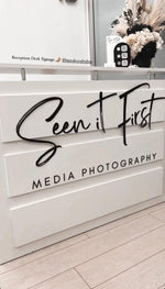 Business Logo Acrylic Signage - Luxe Decor by Lisa