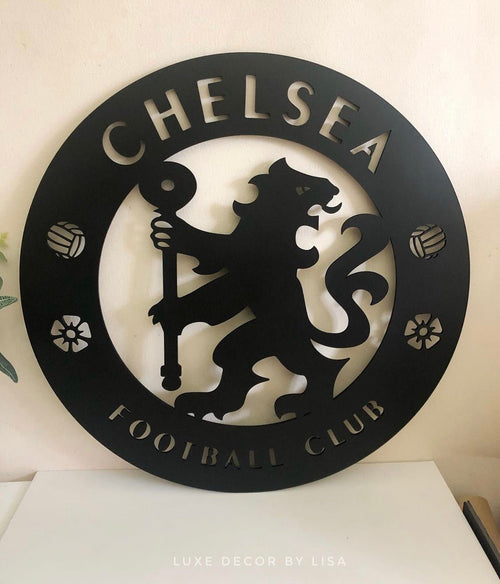 Chelsea Sports Team Logo Sign - Luxe Decor by Lisa