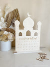 Countdown Till Eid Mosque Design Freestanding - Luxe Decor by Lisa