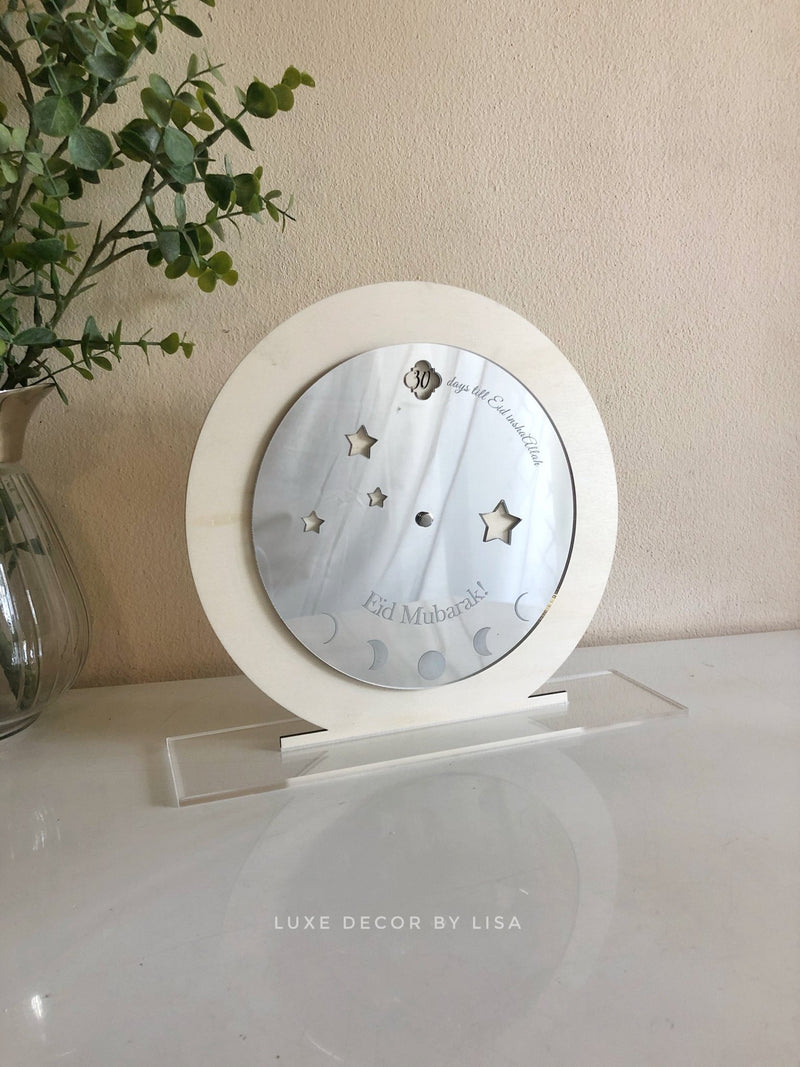 Countdown till Eid Spinning Circle - Luxe Decor by Lisa