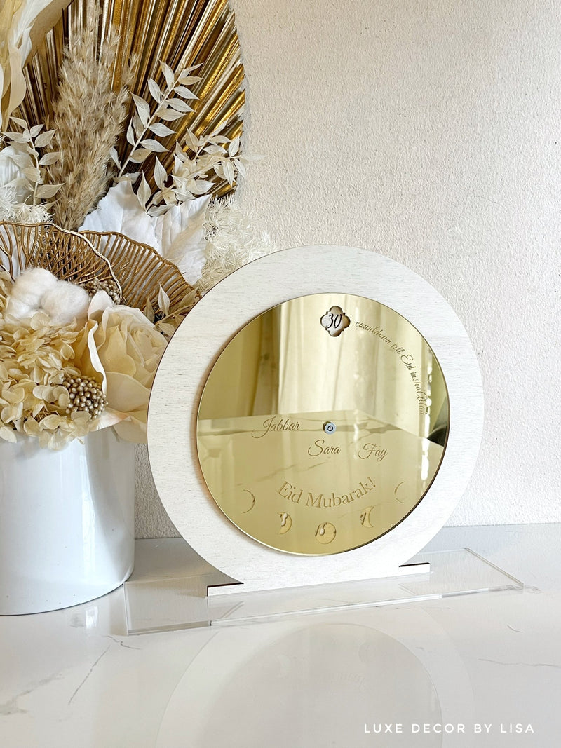 Countdown till Eid Spinning Circle - Luxe Decor by Lisa