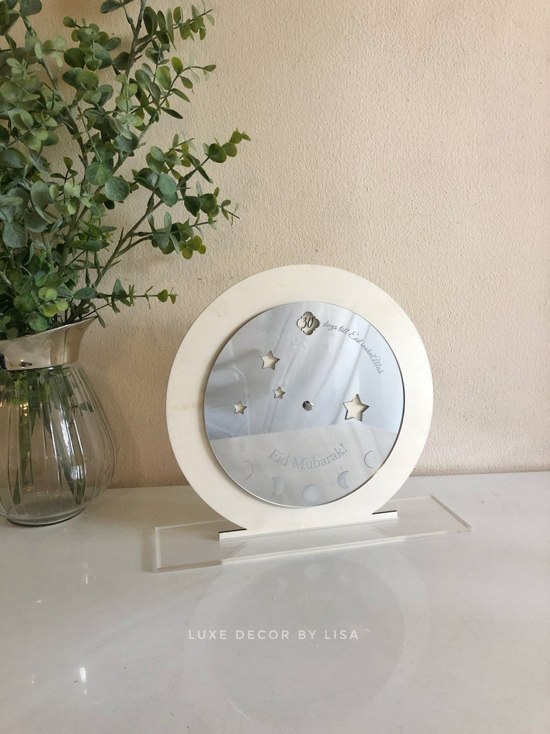 Countdown till Eid Spinning Circle - Luxe Decor by Lisa