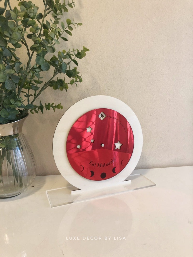 Countdown till Eid Spinning Circle - Luxe Decor by Lisa