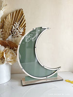 Crescent Ramadan Dropbox Countdown Till Eid Jar Freestanding - Luxe Decor by Lisa